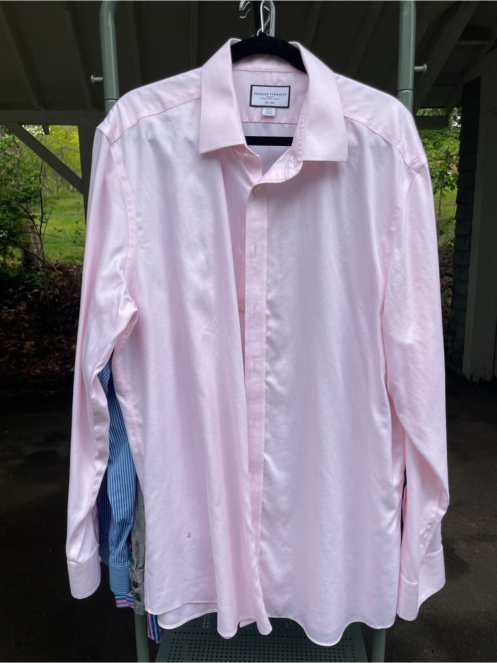 Charles Tyrwhitt Light Pink Men's Dress Shirt